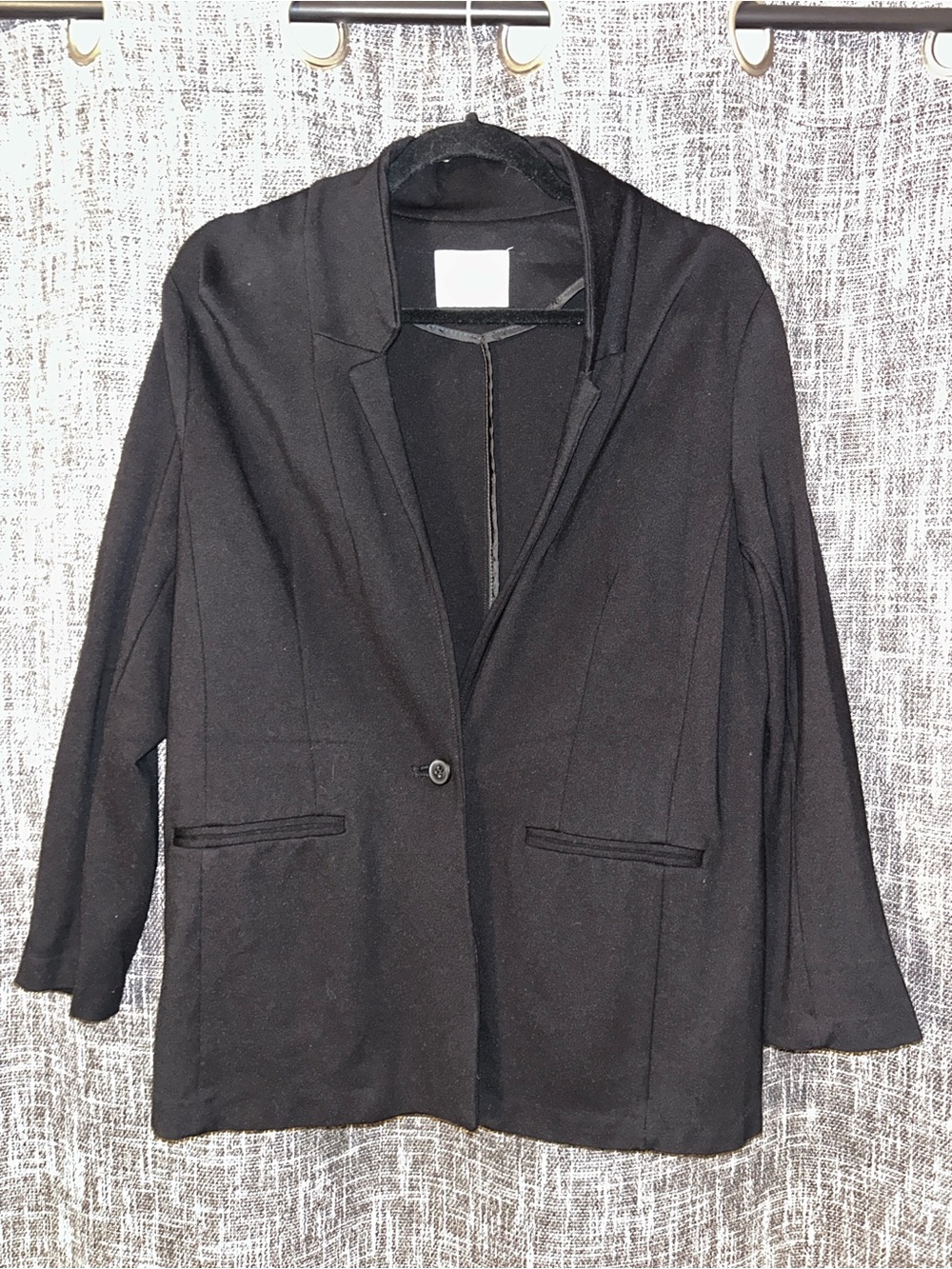 Old Navy Black Single-Button Women's Blazer